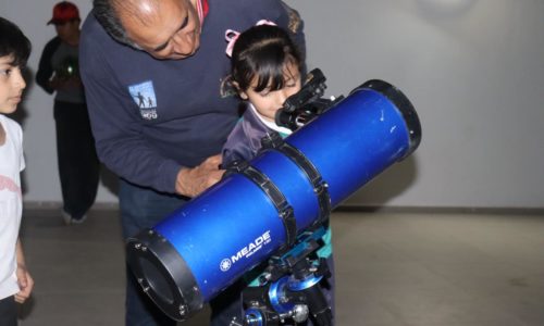 Niños conviven en el Observatorio de Tepezalá