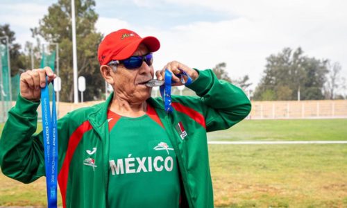 MANUEL HERNÁNDEZ, MARCHISTA AGUASCALENTENSE, DEMUESTRA QUE PARA EL DEPORTE NO HAY EDAD