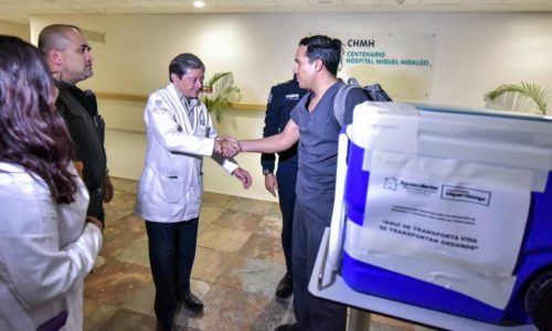 DOS PERSONAS SALVAN SU VIDA CON UN TRASPLANTE, GRACIAS A LA PRONTA COORDINACIÓN ENTRE LAS SECRETARÍAS DE SALUD Y SEGURIDAD