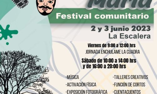 TENDRÁ JESÚS MARÍA UN FESTIVAL COMUNITARIO.