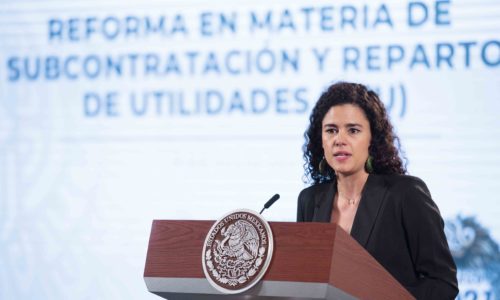 Luisa María Alcalde Luján es la nueva secretaria de gobernación: AMLO anuncia el reemplazo de Adán Augusto