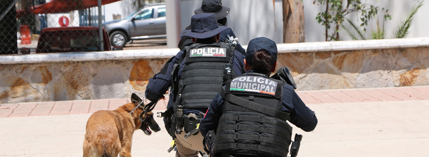 CAPACITAN A BINOMIOS K9 DE LA POLICÍA MUNICIPAL EN TAREAS MULTIPROPÓSITOS