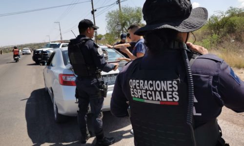 SECRETARÍAS DE SEGURIDAD PÚBLICA ESTATAL Y MUNICIPAL REFUERZAN EL PLAN DE SEGURIDAD Y JUSTICIA “BLINDAJE AGUASCALIENTES”