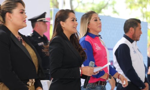 TERE JIMÉNEZ INAUGURA UNA CASA ROSA EN EL MUNICIPIO DE AGUASCALIENTES, UN LUGAR SEGURO PARA LAS MUJERES Y SUS HIJOS