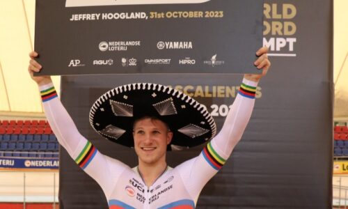 JEFFREY HOOGLAND ROMPE RÉCORD MUNDIAL EN CICLISMO DE PISTA