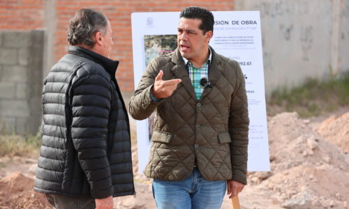 CONTINÚA MUNICIPIO DE AGUASCALIENTES CON OBRAS PARA MEJORAR EL SERVICIO DE AGUA POTABLE