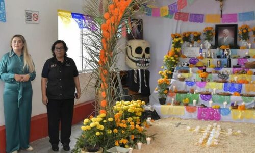 Aurora Jiménez Esquivel, primer voluntaria de esta institución, visitó el DIF Municipal de Pabellón de Arteaga