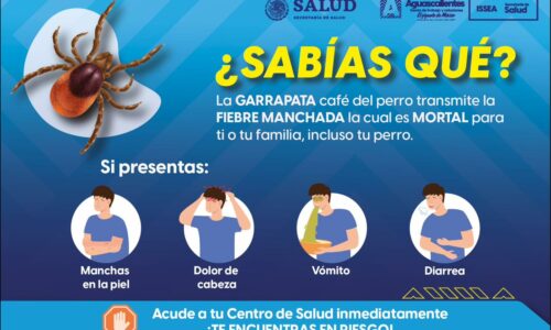 ¡Acude a tu Centro de Salud más cercano si presentas alguno de estos síntomas!