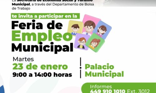 REALIZARÁ MUNICIPIO PRIMER FERIA DE EMPLEO DEL AÑO CON MÁS DE 1000 VACANTES