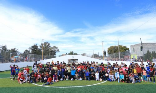 IMPULSA MUNICIPIO DE AGUASCALIENTES EL DEPORTE EN SAN ANTONIO DE PEÑUELAS