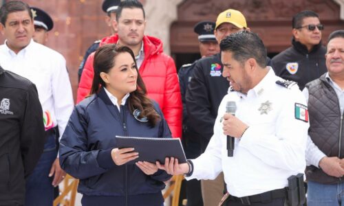 TERE JIMÉNEZ PONE EN MARCHA OPERATIVO “NAVIDAD SEGURA”; 1,900 EFECTIVOS RESGUARDARÁN LA PAZ EN EL ESTADO