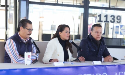 DESDE HOY, EN AGUASCALIENTES TODOS LOS AUTOBUSES CUENTAN CON INTERNET GRATUITO : TERE JIMÉNEZ