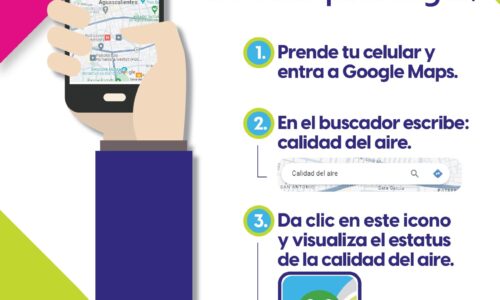 AHORA CIUDADANOS PODRÁN CONSULTAR CALIDAD DEL AIRE EN GOOGLE MAPS