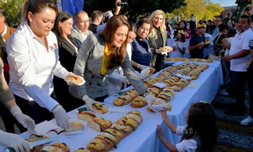 INVITA TERE JIMÉNEZ A LAS FAMILIAS DE AGUASCALIENTES A DISFRUTAR DE LA GIGANTE ROSCA DE REYES 2024