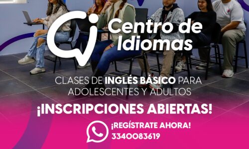 INVITAN A JÓVENES Y ADOLESCENTES A PARTICIPAR EN CURSOS SABATINOS DE INGLÉS