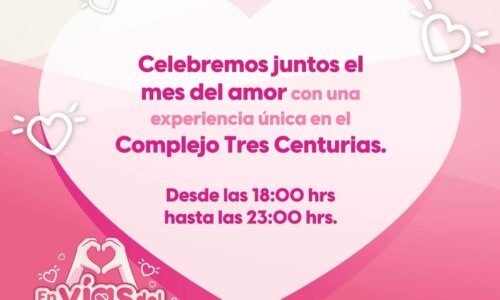 VEN Y CELEBRA EL DÍA DEL AMOR Y LA AMISTAD CON ACTIVIDADES EN EL CORREDOR CULTURAL TRES CENTURIAS