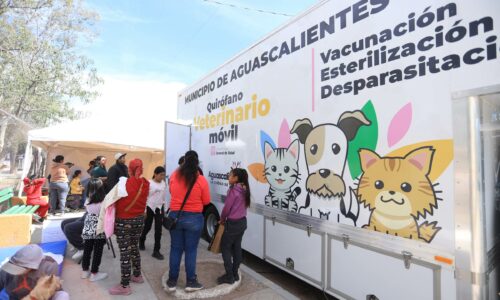 ARRANCA OPERACIONES QUIRÓFANO VETERINARIO MÓVIL DEL MUNICIPIO DE AGUASCALIENTES EN EJIDO LOS ARRELLANO