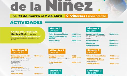 INVITA MUNICIPIO AL FESTIVAL DE LA NIÑEZ EN LA LÍNEA VERDE