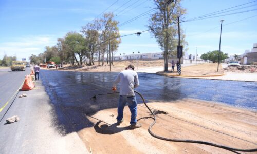 SE LLEVAN A CABO CIERRES VIALES POR OBRAS DE REHABILITACIÓN EN. AV. HACIENDAS DE SANTA MÓNICA