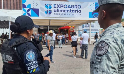 POLICÍA ESTATAL MANTIENE DESPLIEGUE PERMANENTE EN TODO EL PERÍMETRO FERIAL