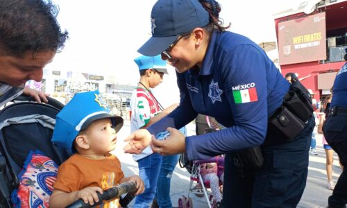 INVITA POLICÍA MUNICIPAL A CELEBRAR EL DÍA DEL NIÑO Y PROMOVER LA CONVIVENCIA FAMILIAR