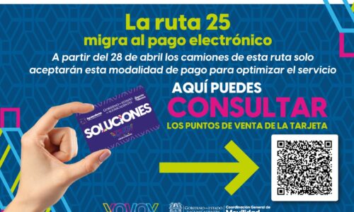 PAGO EN LA RUTA 25 SERÁ CIEN POR CIENTO ELECTRÓNICO A PARTIR DEL 28 DE ABRIL