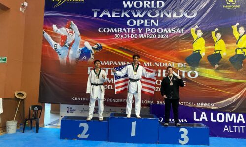 ATLETAS DE AGUASCALIENTES REGRESAN A CASA CON 29 MEDALLAS OBTENIDAS EN EL WORLD TAEKWONDO OPEN