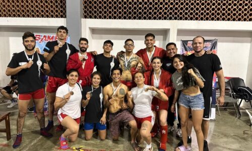 GANA 16 MEDALLAS LA DELEGACIÓN HIDROCÁLIDA EN TORNEO NACIONAL DE SAMBO