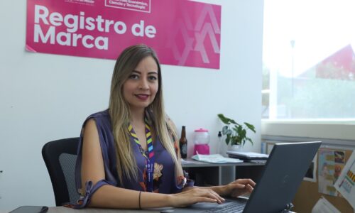 INVITA TERE JIMÉNEZ A EMPRENDEDORES A ACCEDER A LOS APOYOS PARA REGISTRAR SU MARCA A BAJO COSTO