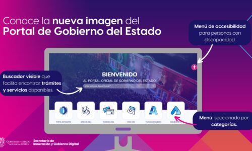 NUEVO SITIO WEB DEL GOBIERNO DEL ESTADO PERMITE REALIZAR TRÁMITES CON MAYOR FACILIDAD