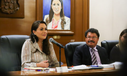 TERE JIMÉNEZ REITERA SU RESPALDO A EMPRESARIOS DEL ESTADO