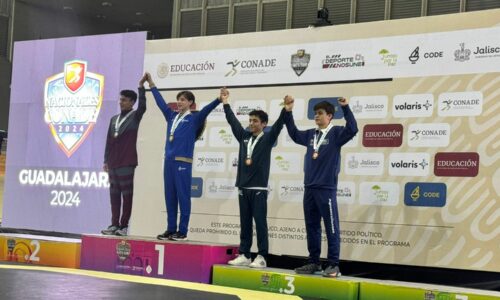 DOS OROS Y CINCO BRONCES PARA AGUASCALIENTES EN LOS JUEGOS NACIONALES CONADE 2024