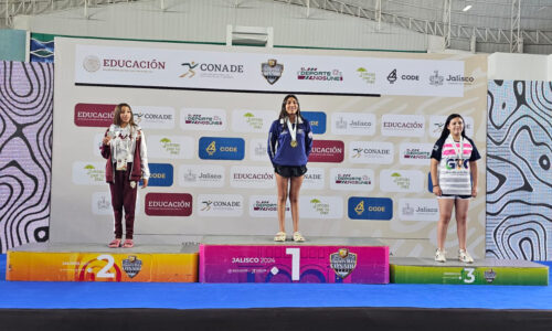 ATLETAS DE AGUASCALIENTES OBTIENEN DOS MEDALLAS EN NATACIÓN Y FRONTENIS DURANTE LOS JUEGOS NACIONALES CONADE 2024