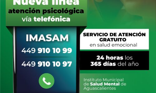 ACTIVA IMASAM SEGUNDA LÍNEA TELEFÓNICA DE ATENCIÓN PSICOLÓGICA Y EMOCIONAL