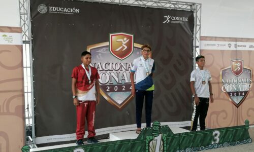 HIDROCÁLIDO LOGRA EL ORO EN TRIATLÓN EN LOS JUEGOS NACIONALES CONADE 2024