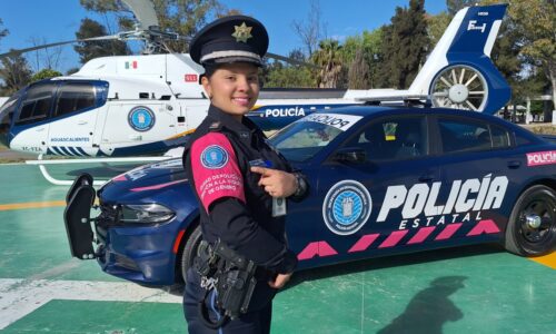 EN AGUASCALIENTES LA POLICÍA ROSA GARANTIZA LA SEGURIDAD DE LAS MUJERES