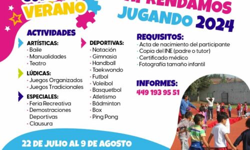 “APRENDAMOS JUGANDO”: UN VERANO INOLVIDABLE EN CIUDAD DEPORTIVA