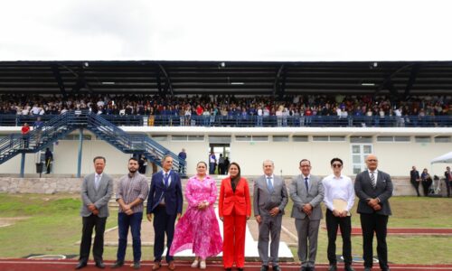 ENTREGA TERE JIMÉNEZ NUEVAS INSTALACIONES DEPORTIVAS EN LA UNIVERSIDAD TECNOLÓGICA DE AGUASCALIENTES