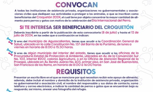 ABREN CONVOCATORIA PARA QUE RESCATISTAS SE VEAN BENEFICIADOS EN CROQUETÓN 2024