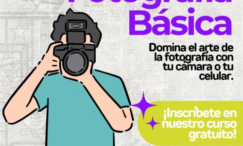 IMPARTIRÁ INSTITUTO MUNICIPAL DE LA JUVENTUD TALLER DE FOTOGRAFÍA BÁSICA