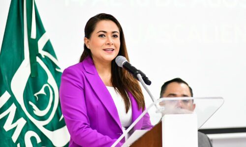 TERE JIMÉNEZ REITERA SU COMPROMISO CON LA SALUD DE LAS Y LOS TRABAJADORES AL INAUGURAR REUNIÓN REGIONAL DE SEGURIDAD Y SALUD DEL IMSS