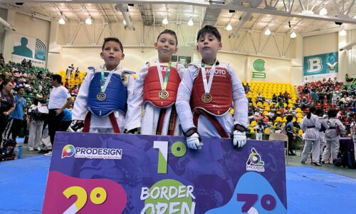 AGUASCALIENTES CONQUISTA 9 MEDALLAS EN EL ABIERTO DE LA FRONTERA DE TAEKWONDO