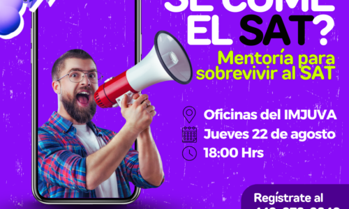 MUNICIPIO INVITA A JÓVENES AL TALLER “CON QUÉ SE COME EL SAT 2024″