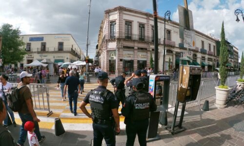 LISTO OPERATIVO DE LA SECRETARÍA DE SEGURIDAD PÚBLICA MUNICIPAL PARA EL QUINCENARIO DE LA VIRGEN DE LA ASUNCIÓN