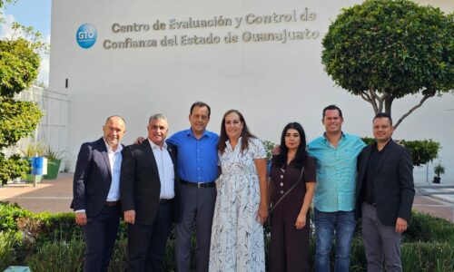 PERSONAL DE SEGURIDAD PÚBLICA MUNICIPAL DE AGUASCALIENTES VISITÓ EL C3 DEL ESTADO DE GUANAJUATO