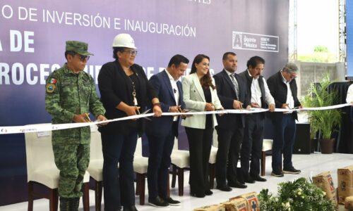 CON UNA INVERSIÓN DE 160 MILLONES DE PESOS, INAUGURA TERE JIMÉNEZ PLANTA ÚNICA EN LATINOAMÉRICA; GENERA ENERGÍA A PARTIR DE RESIDUOS