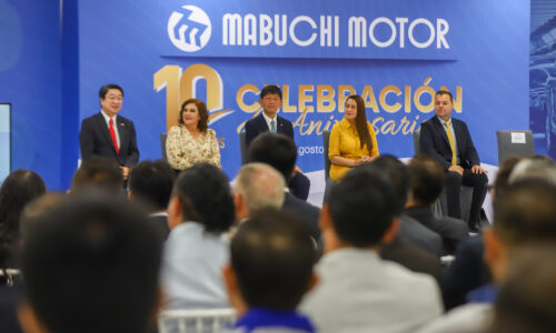 ENCABEZA TERE JIMÉNEZ LA CELEBRACIÓN DEL DÉCIMO ANIVERSARIO DE LA EMPRESA JAPONESA MABUCHI MOTOR