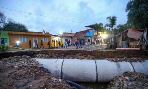 INVIERTE MIAA EN INFRAESTRUCTURA PARA LA CANALIZACIÓN DEL AGUA DE LLUVIA