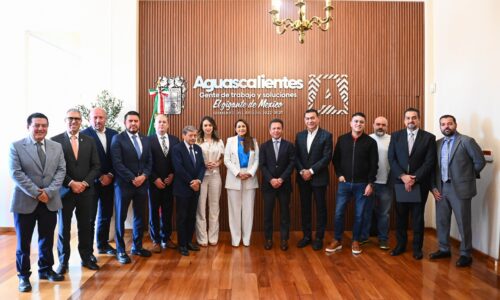 TERE JIMÉNEZ Y PABLO LEMUS ACUERDAN TRABAJAR EN PROYECTOS QUE BENEFICIEN A JALISCO Y AGUASCALIENTES