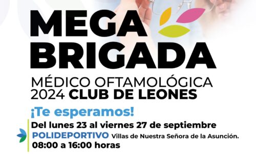 INVITA DIF MUNICIPAL A MEGA BRIGADA MÉDICO OFTALMOLÓGICA CON EL CLUB DE LEONES